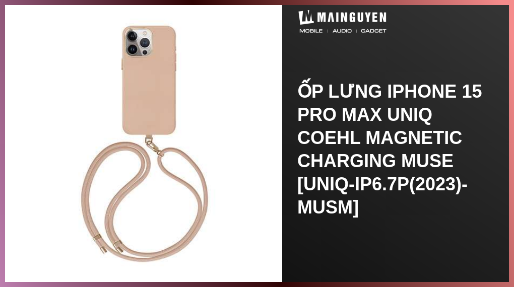 P L Ng Iphone Pro Max Uniq Coehl Magnetic Charging Muse Uniq Ip