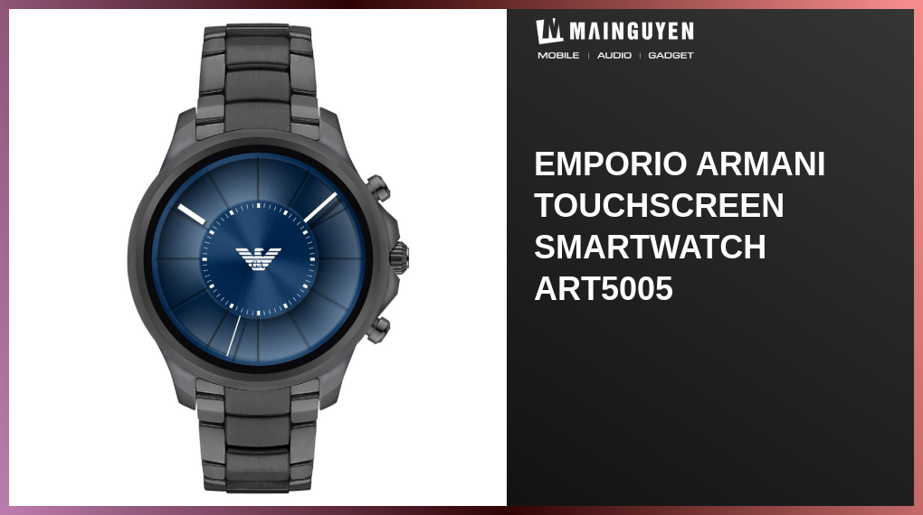 touchscreen smartwatch armani