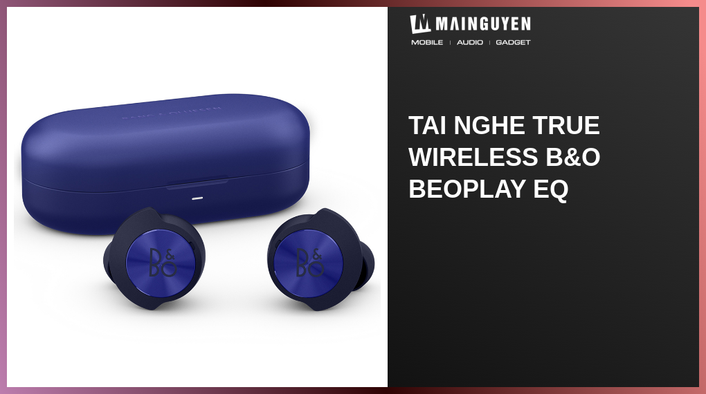 B&O Beoplay EQ Midnight Blue（Słuchawki Bang & Olufsen