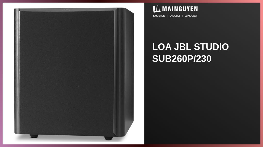 Loa JBL Studio SUB260P/230(L13389) 