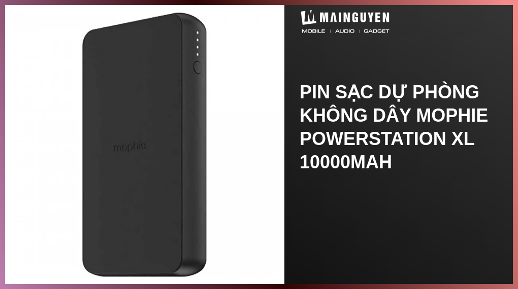 Pin sạc dự phòng không dây Mophie Powerstation XL 10000mAh(A15173 ...