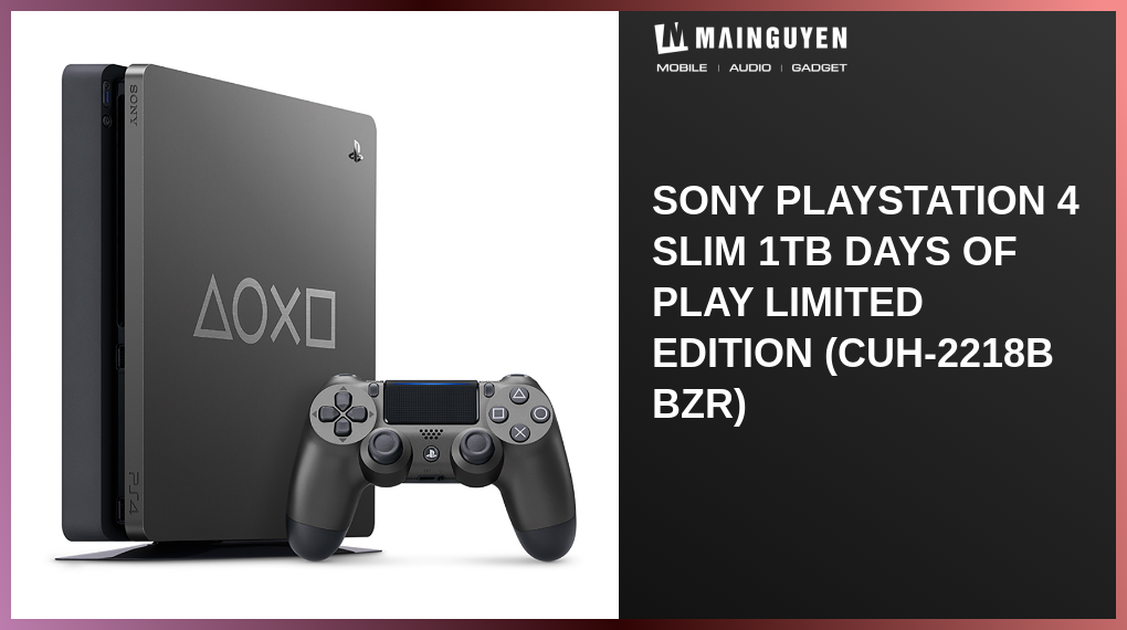 Sony PlayStation 4 Slim 1TB Days of Play Limited Edition (CUH 