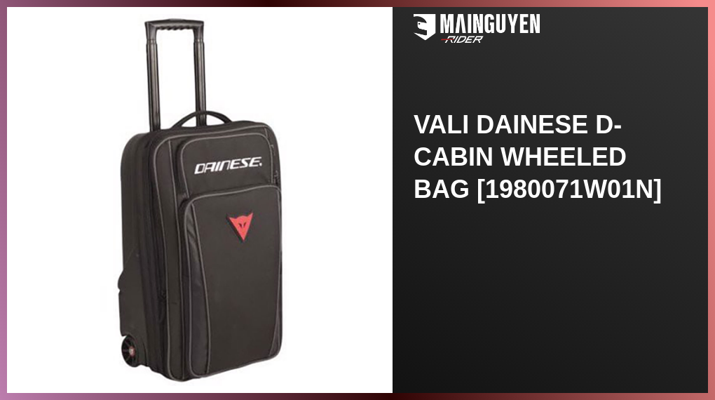 Vali Dainese D-Cabin Wheeled Bag [1980071W01N](PKT52001