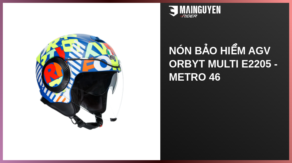 Jet Helmet AGV ORBYT METRO 46