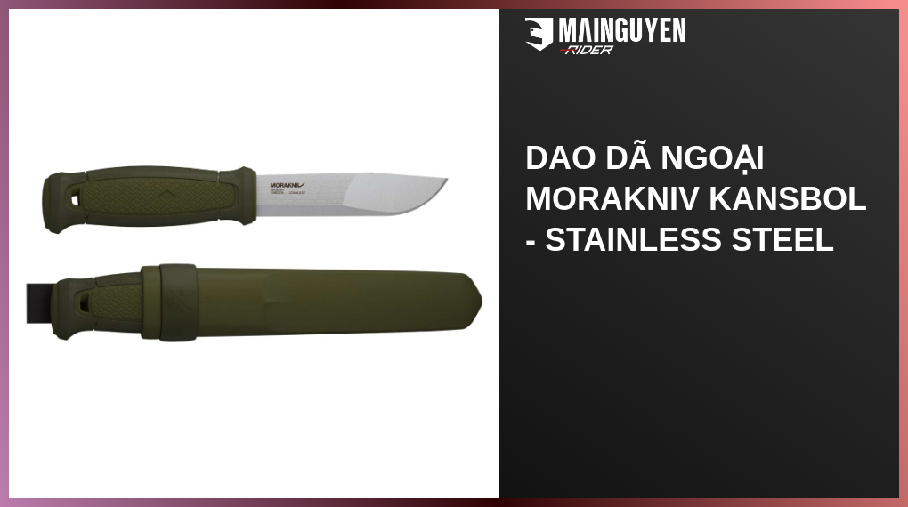 Morakniv Kansbol Stainless Steel