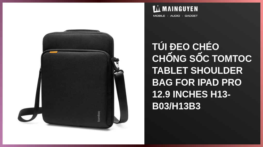 Túi đeo chéo chống sốc Tomtoc Tablet Shoulder Bag For iPad Pro 12.9