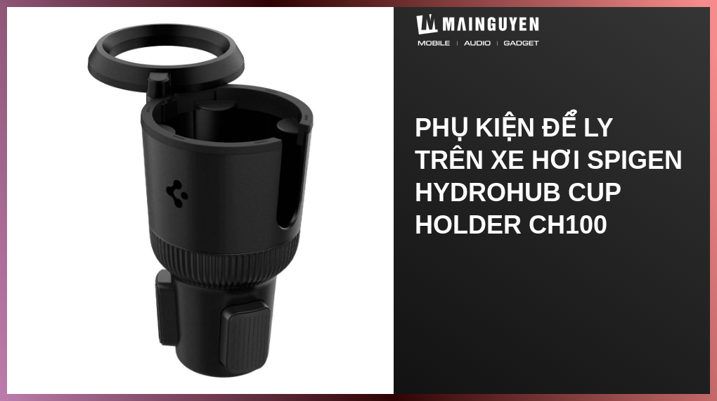 Phụ kiện để ly trên xe hơi Spigen Hydrohub Cup Holder CH100(A55065