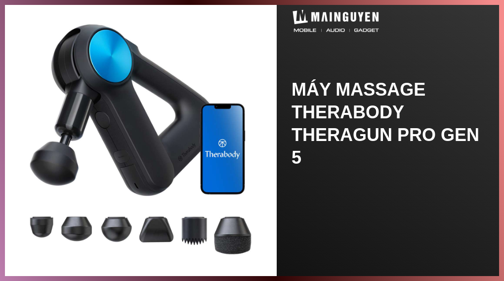 Máy Massage Therabody Theragun Pro Gen 5(PKT55372) | Mainguyenrider.com